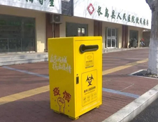 江蘇萬德福制造！廢棄口罩專用回收箱亮相長島！