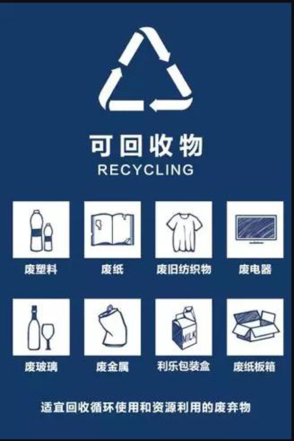 可回收垃圾圖 可回收垃圾圖